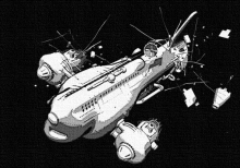 Damaged Spaceliner