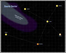 Sauria Sector Map